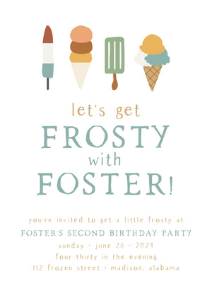 Frosty Fun Birthday