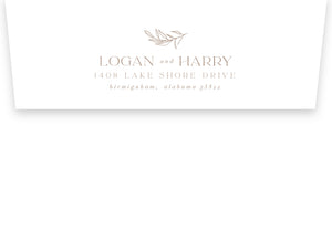 Logan Return Address Printing