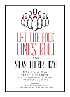 Let The Good Times Roll Birthday