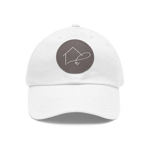 HDH - Dad Hat with Leather Patch (Round)