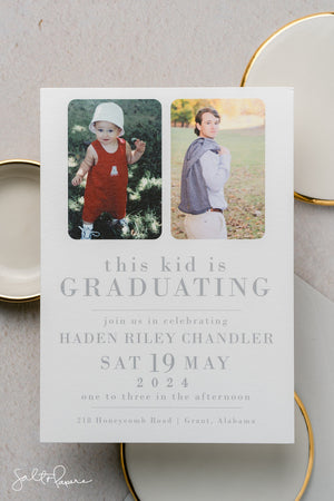 Haden Graduation Announcement