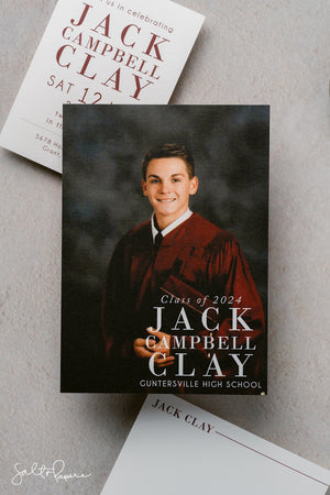 Jack Graduation Announcement