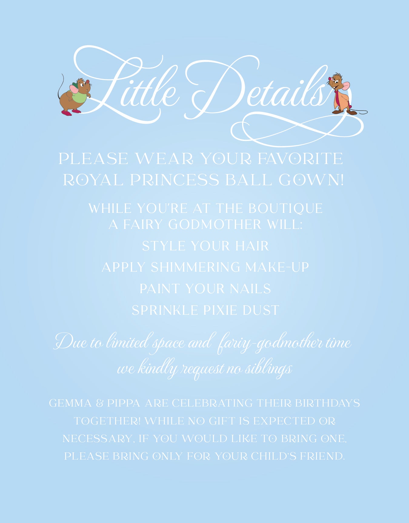 Birthday Add-on Enclosure Card