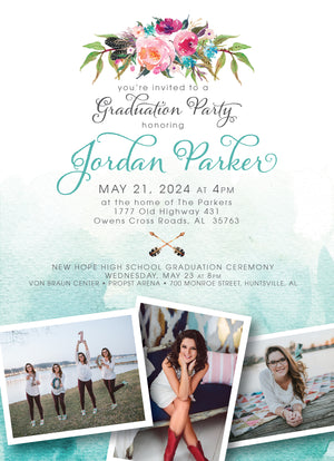 Jordan Graduation Announcement