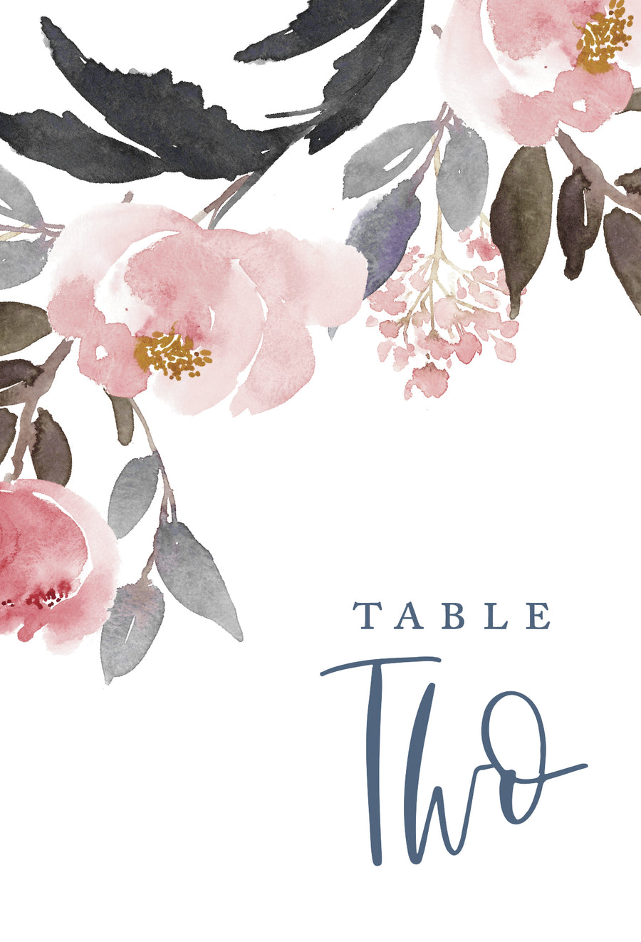 Avery Table Numbers