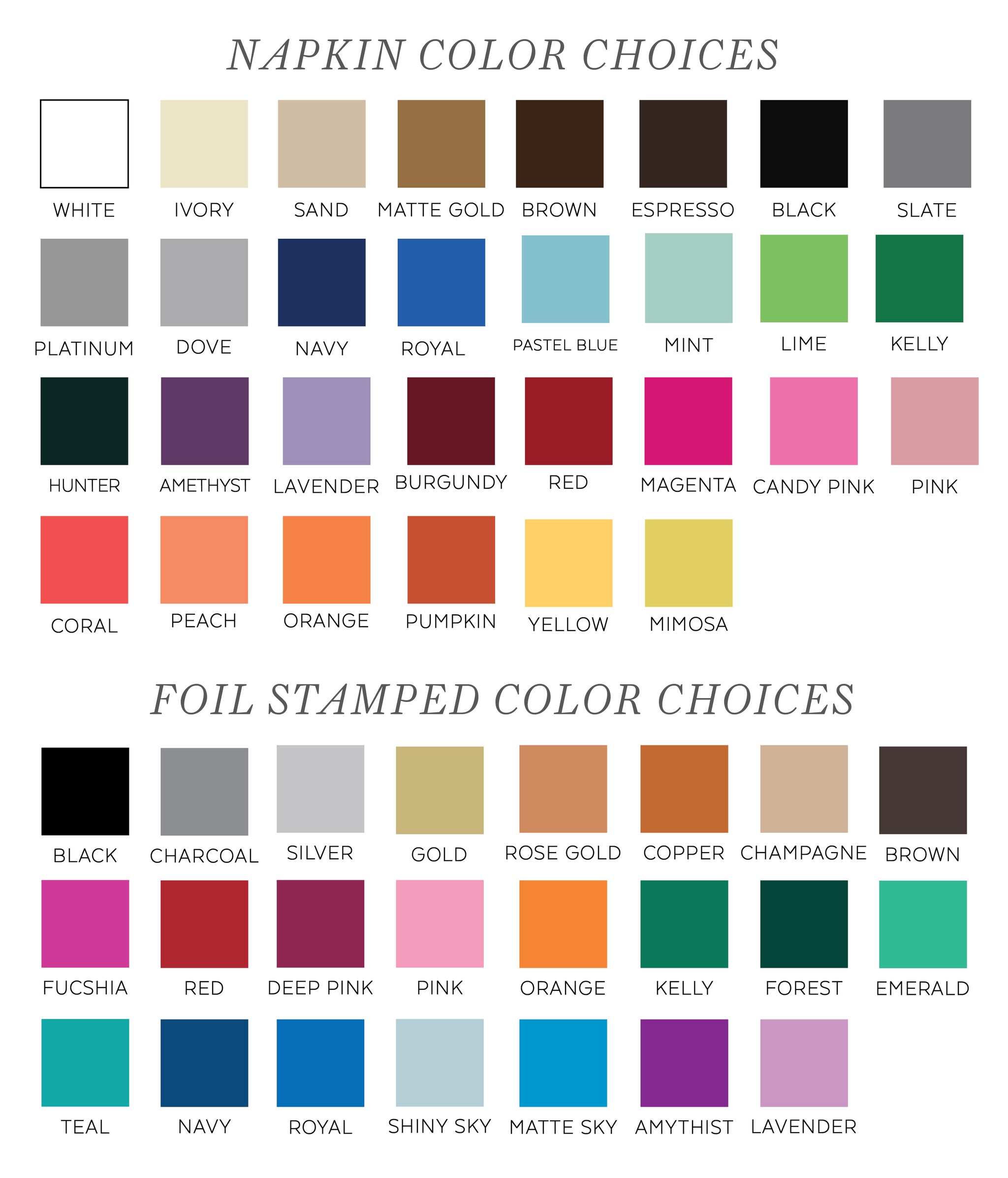 Alex Cocktail Napkins