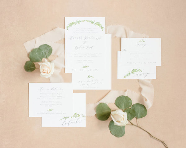 Amanda Invitation - Salt + Paperie