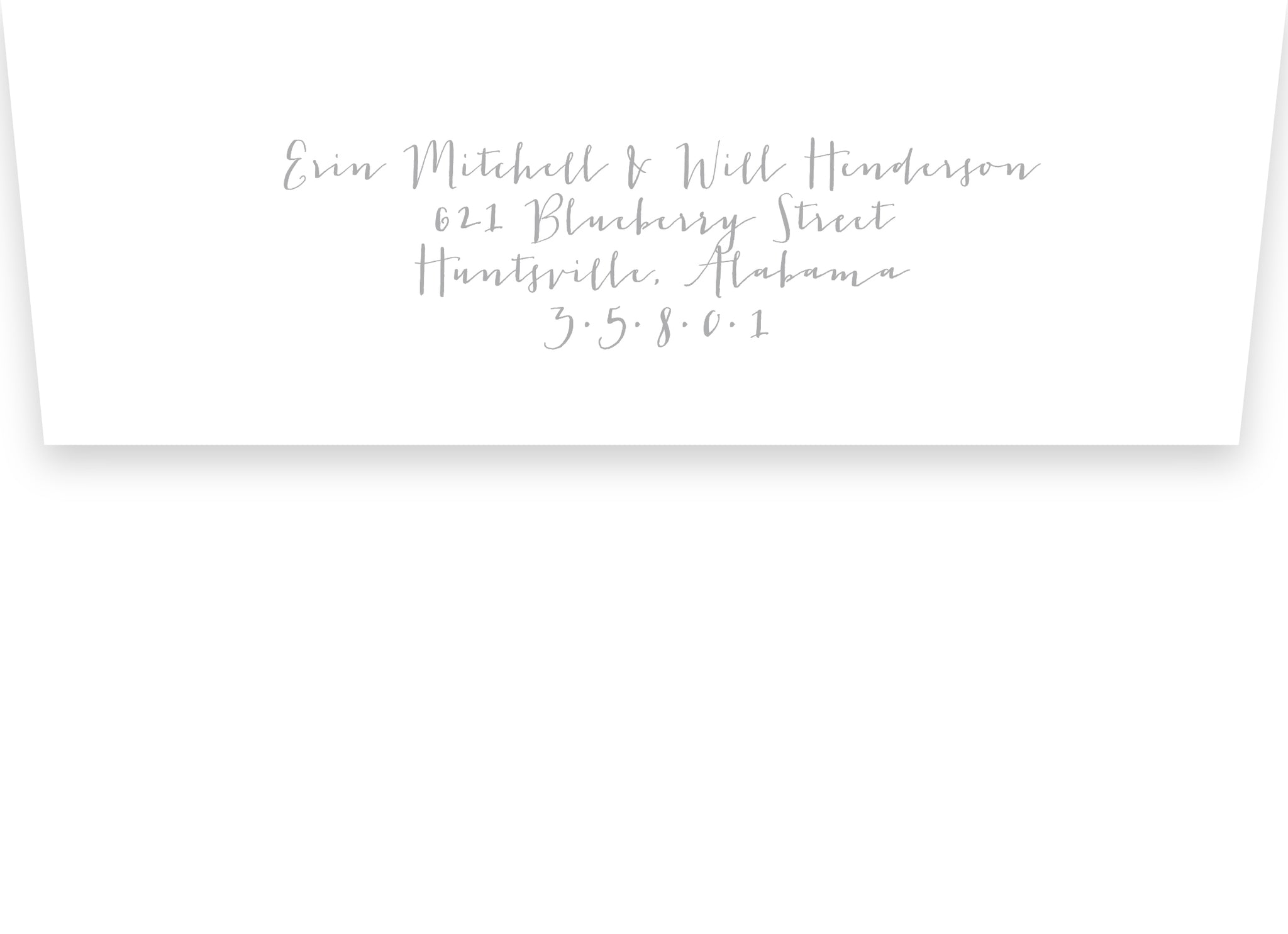 Erin Return Address Printing