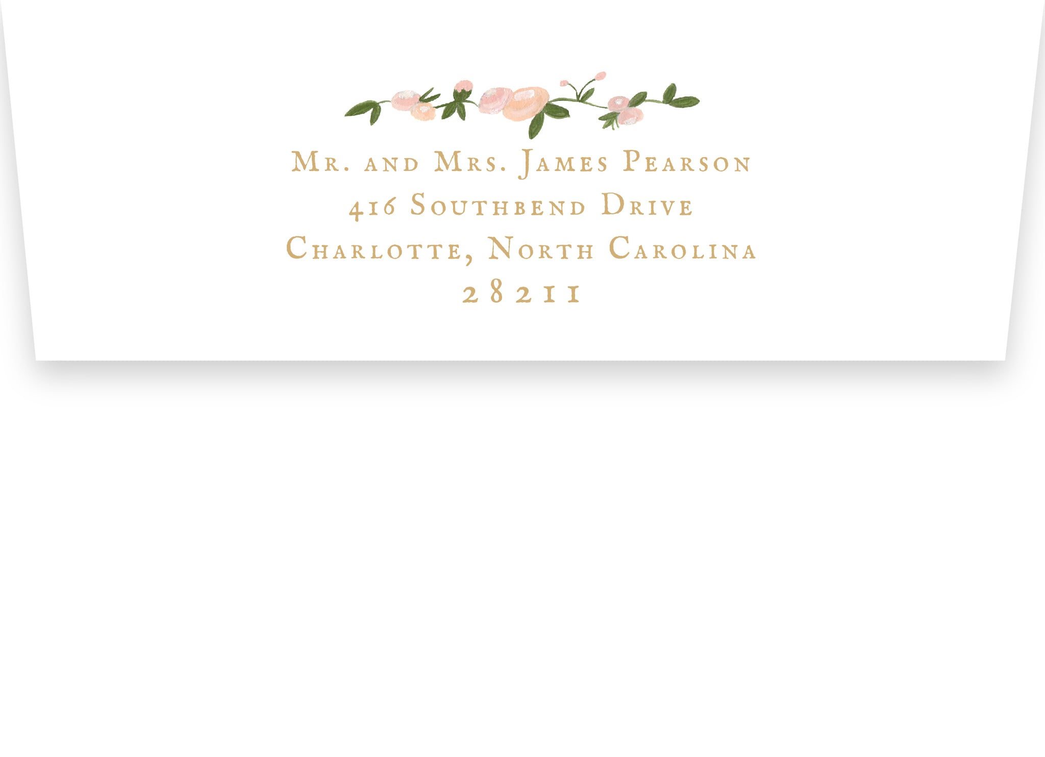 Lauren Return Address Printing
