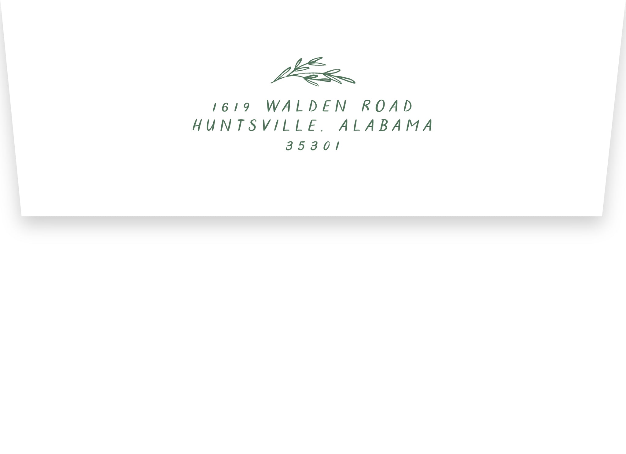 Eliza Return Address Printing