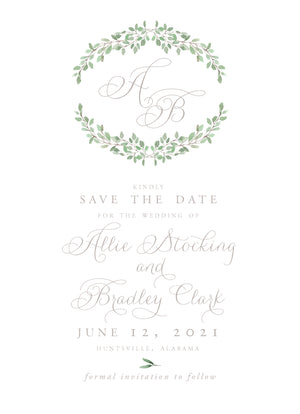 Allie Save the Date