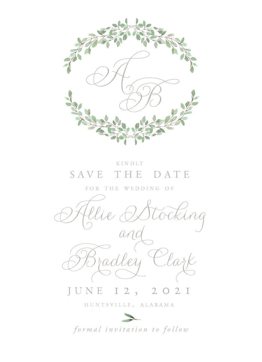 Allie Save the Date