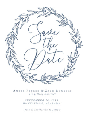 Amber Save the Date