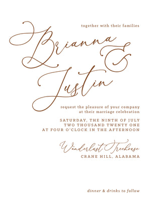 Brianna Invitation