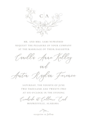 Camilla Invitation