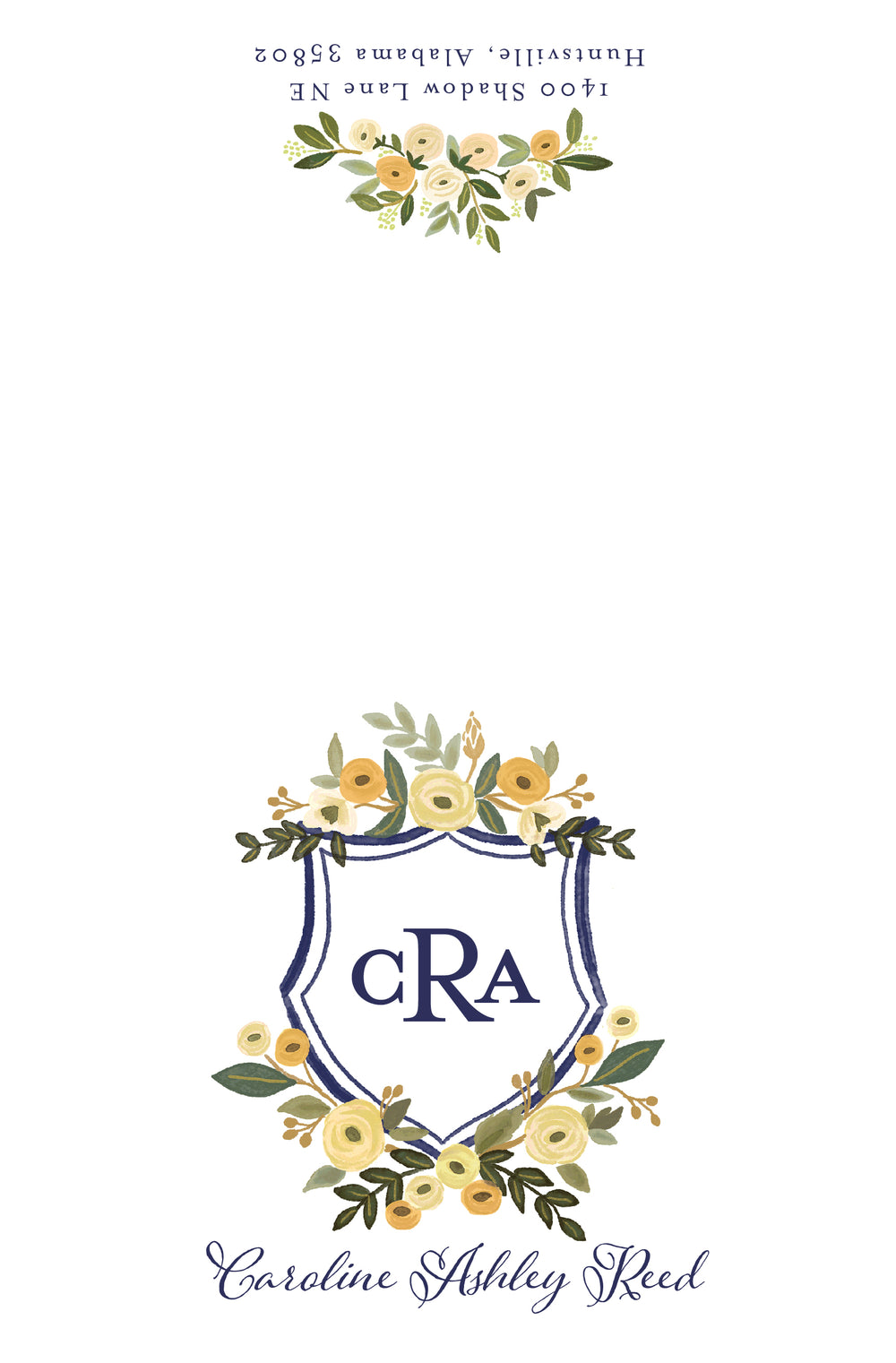 Caroline Cover Letter - Salt + Paperie