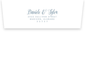 Daniele Return Address Printing