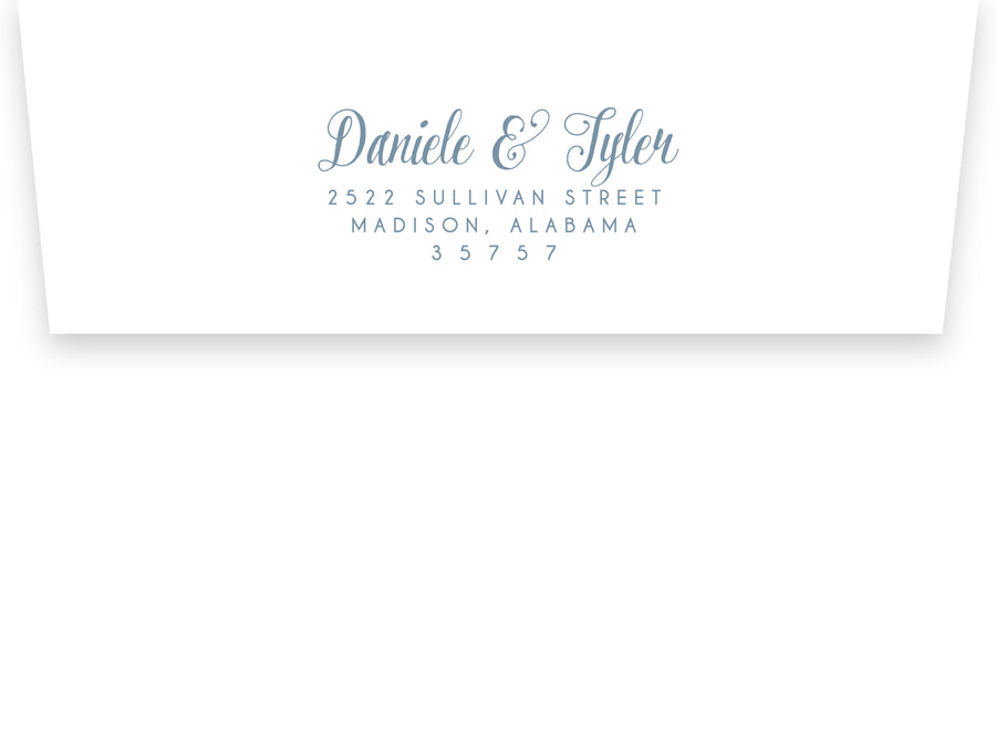 Daniele Return Address Printing