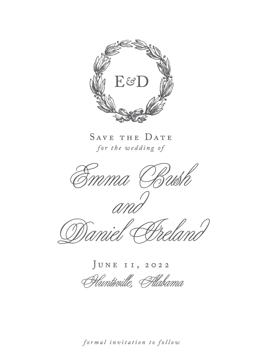 Emma Save the Date