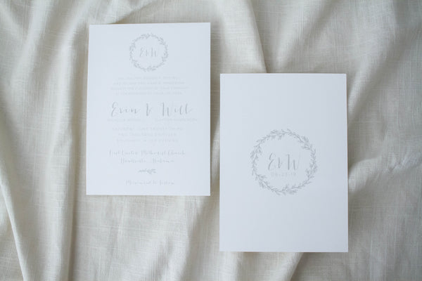 Erin Invitation - Salt + Paperie