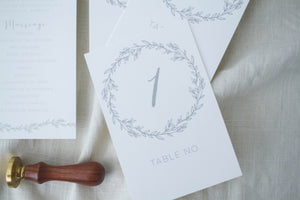 Erin Table Numbers