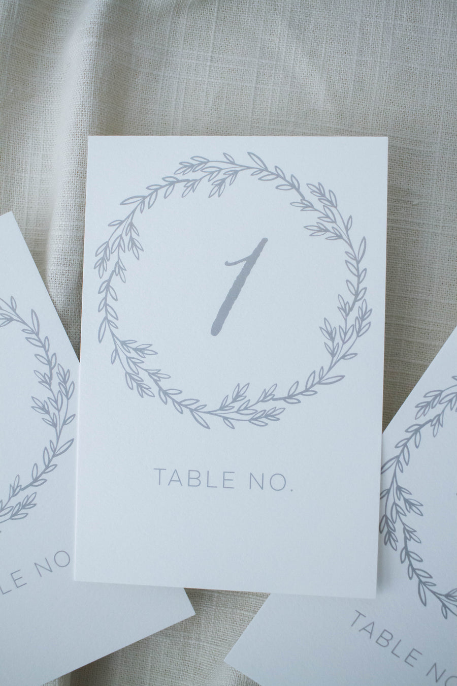 Erin Table Numbers