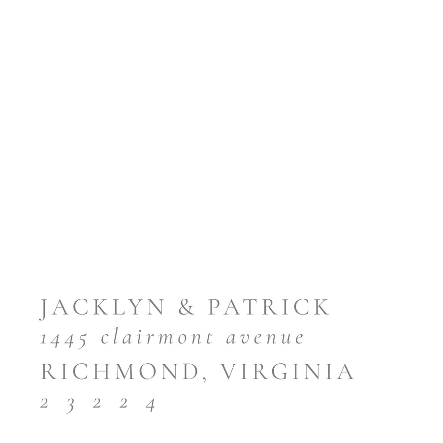 Jacklyn Response Envelope Printing