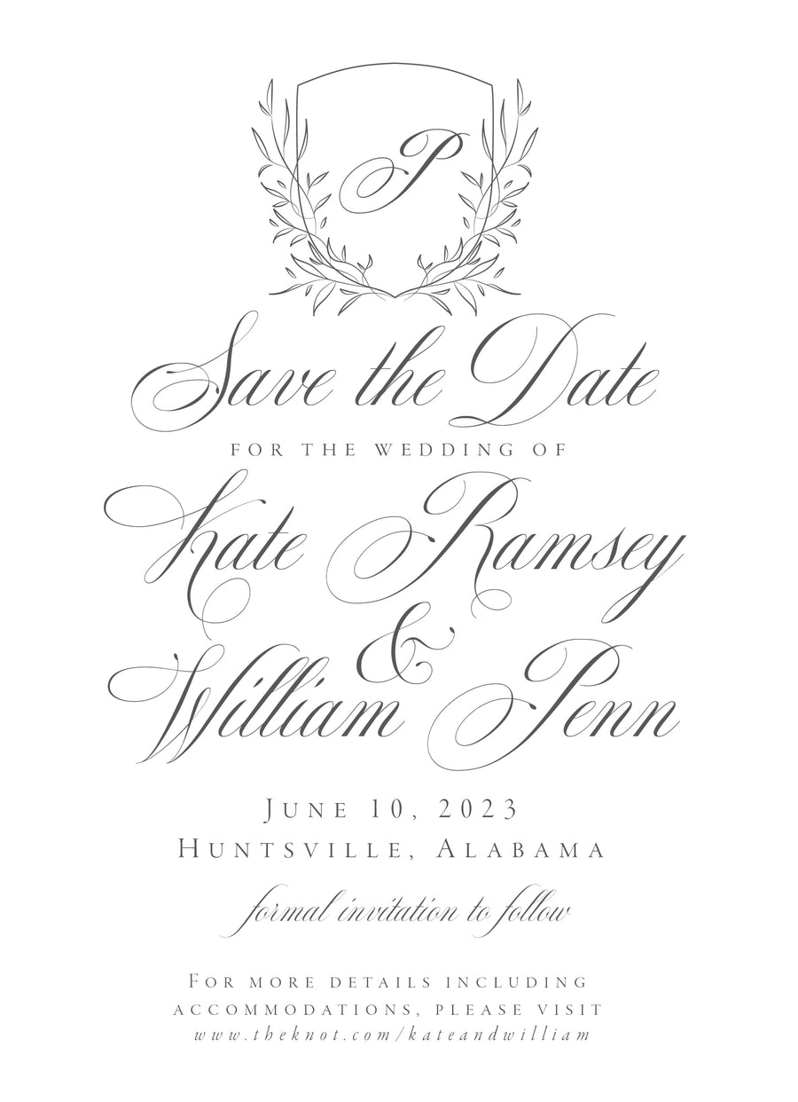 Kate Save the Date