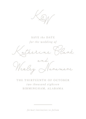 Katherine Save the Date