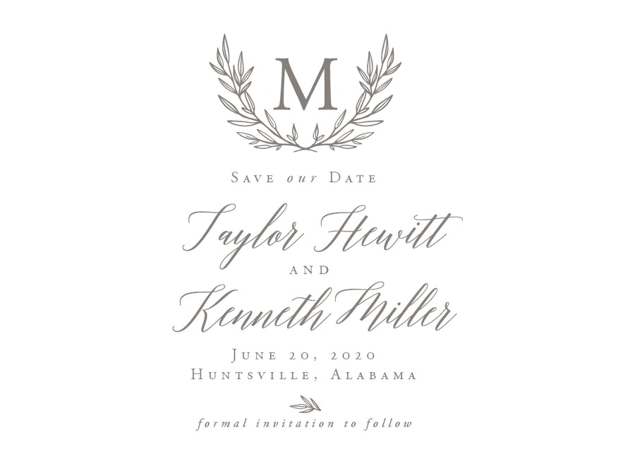 Taylor Save the Date